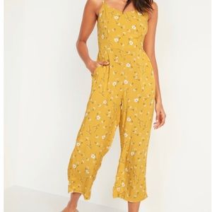 Old Navy Yellow Jumpsuit Size Small